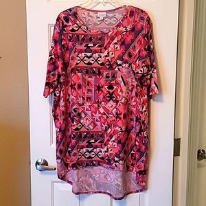 LULAROE AZTEC IRMA MED EUC